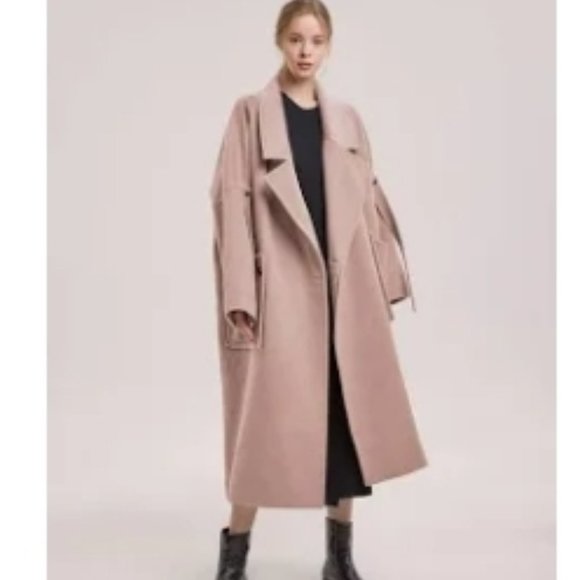 nap Jackets & Blazers - Londyn Shawl Collar Coat 100% merino wool
